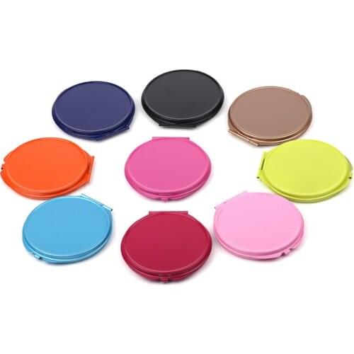 New high quality color paint blank folding metal mirror DIY by yourself