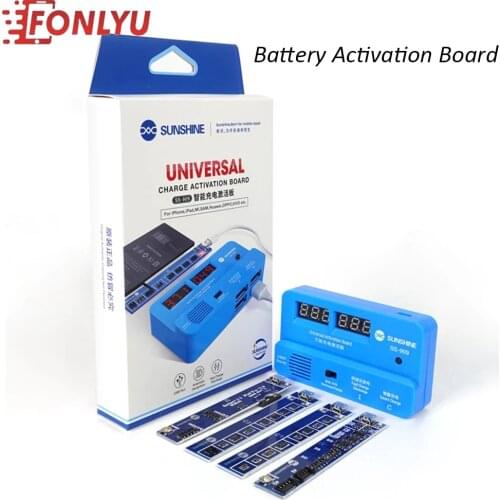 SUNSHINE SS-909 Universal Battery Activation Board for Mobile Phone Quick charging PCB Tool for iPhone Android Phone Send Tools