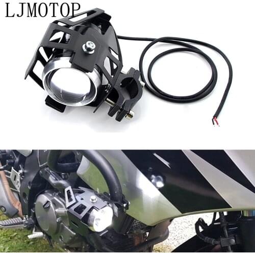 Motorcycle LED headlights U5 12V Decorative lamp Spotlight For kawasaki NINJA 650R/ER6F/ER6N W800/SE Z750S ZR750 ZEPHYR ZX-6