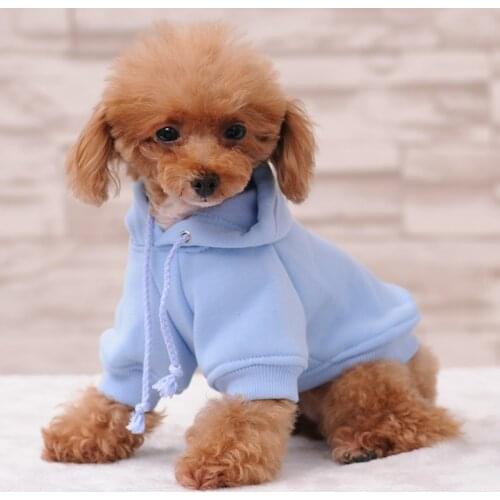 Dog Hoodie Winter Dog Clothes Sweatshirt Coat Cat Chihuahua Yorkie Pomeranian Schnauzer Pug French Bulldog Clothing Corgi Outfit