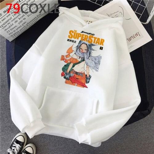 Shaman King hoodies men 2021 Ulzzang Korea male sweatshirts pullover grunge