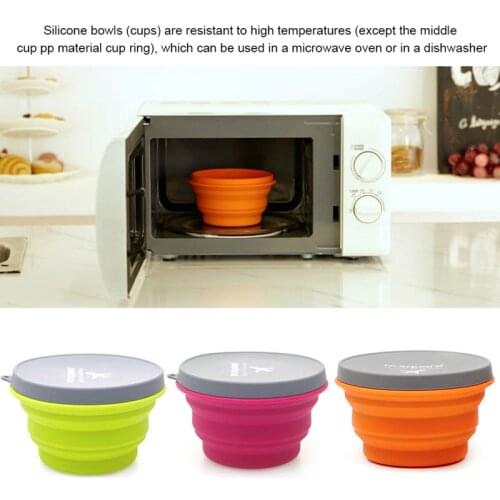 Outdoor Silicone Travel Cup Retractable Folding Coffee Cup Telescopic Collapsible Tea Cup Sports Tour Water Cup Water Bottle