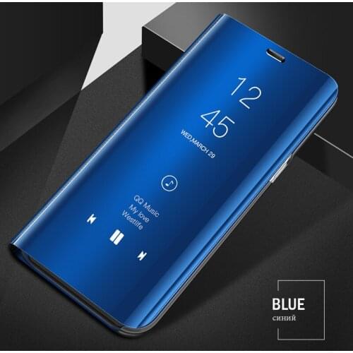 Smart Flip Stand Mirror Case For Xiaomi Redmi Note 4X Case Clear View PU Leather Cover For Xiaomi Redmi Note 4X Case Note4X