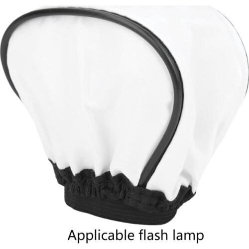 2pcs Universal Speedlite Softbox Diffuser for DSLR Cameras, Flash Light Speed Lights Mini Portable Lightweight Soft Box