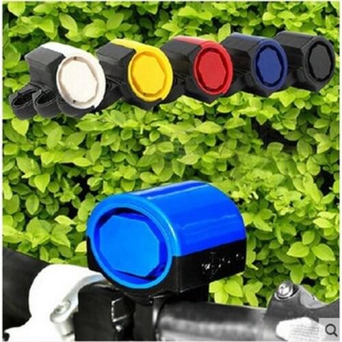 Bicycle bell electronic horn multi-color optional mountain bike bicycle bell battery electronic bell horn accessories