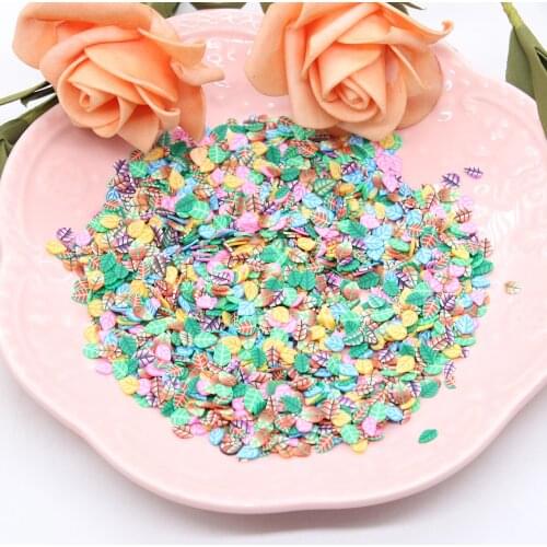 ZFPARTY Colorful Mixed Leaves Sequins for DIY Card Making Paper Craft Embellishments