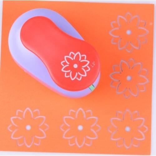 1.5" 3D flower punch diy craft hole puncher for scrapbooking punches card maker Kids scrapbook paper cutter Embossing sharper