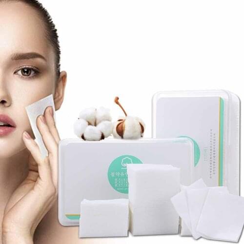 1000pcs/box Facial Organic Cotton Pads Facial Cleaning Nail Polish Remover Cosmetic Tissue Makeup Beauty Skin Care Tools