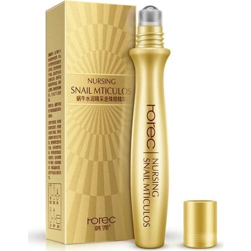 15g Snails Eye Massage Cream Slide Ball Essence Firming Remove Dark Circles Eye Bags Wrinkle Anti-puffiness Skin Care Essence