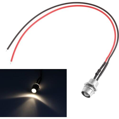 1x LED Indicateur Lumière Dash Directionnel Voiture Moto Bateau 12V Rouge