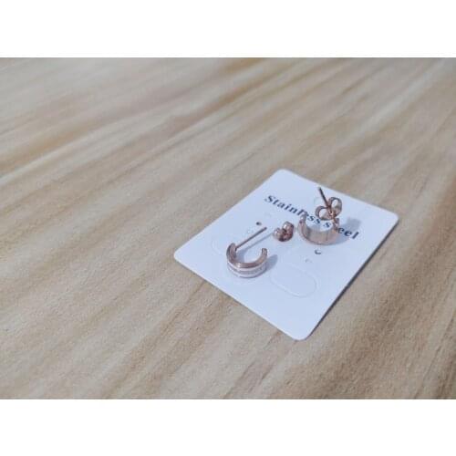 2021 jewelry titanium steel limited time sale latest fashion jewelry suitable for original high-end DW earring box beaded box