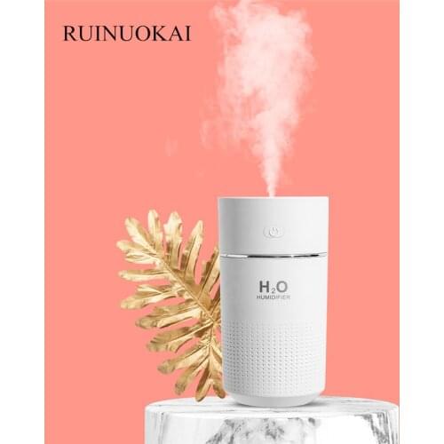 360ML USB Mini Air Humidifier Aromatherapy Essential Oil Aroma Diffuser Car Mist Maker Forgger Ultrasonic Humidifier for Home