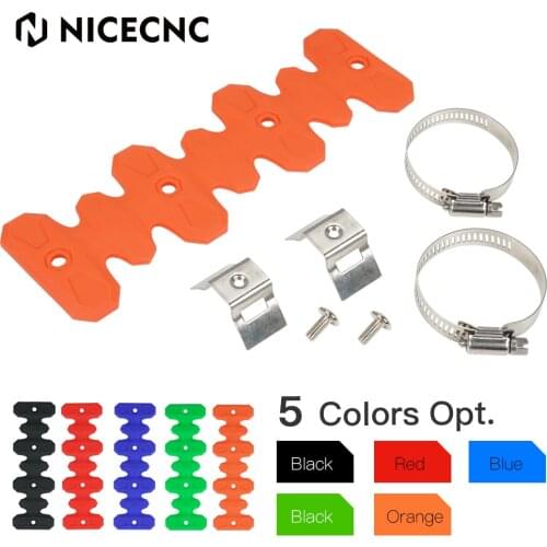 NICECNC Exhaust Muffler Pipe Heat Shield Cover Guard For KTM SXF EXCF SMR 250 350 450 500 For BETA Honda Suzuki Husqvarna Yamaha