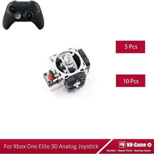 10pcs/Lots Free Shipping 3D Analog Stick For Xbox One Elite Series 2 Joystick Sensor Module Rocker Potentiometer Buttons