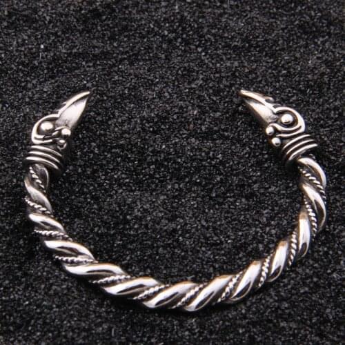 Stainless steel raven Bracelet Indian Jewelry Fashion Accessories Viking Bracelet Men Wristband Cuff Bracelets For Women Bangles