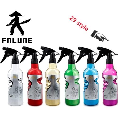 FnLune 29style Hairdressing Spray Bottle Empty Bottle Refillable Mist Bottle Salon Barber Hair Tools Water Sprayer Care Tools