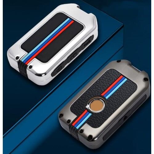 Zinc alloy key Fob Shell Cover Skin Jacket Sleeve For Volvo XC40 XC90 XC70 S60 S80 S90 C30 V70 V90 2019 2020 Remote Key Case