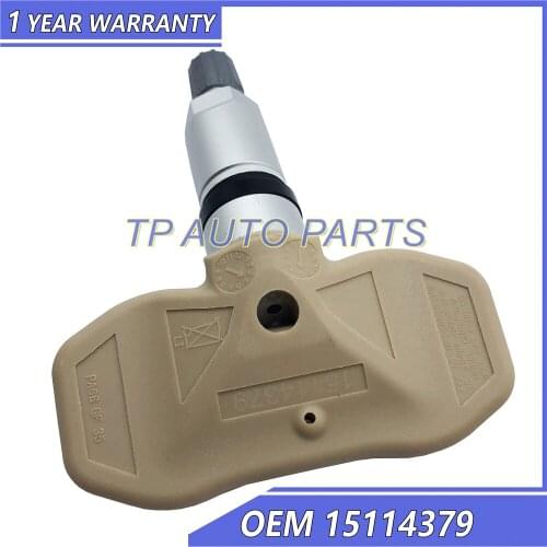4 Pieces Tire Pressure Monitoring Sensor TPMS OEM 15114379 Compatible With Chevrolet