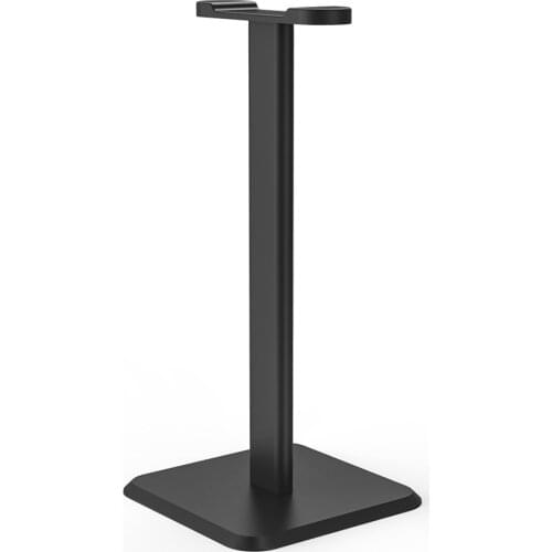 Headphone Holder Aluminum Alloy ABS Stand Detachable Stable Desktop Bracket w/ Sticker for Wired Wireless Gaming Headphones