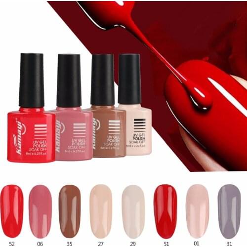 8ML Gel HOT SALE 60 color tasteless Nail Art Gel phototherapy nail polish Long-lasting Polish UV LED Gel Nail Polish Lacquer