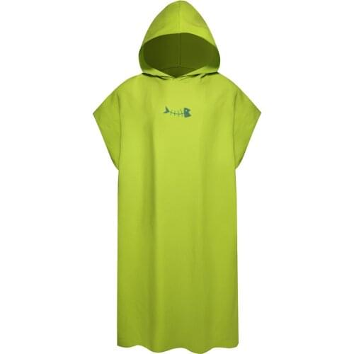 Multicolor Beach Surf Poncho 109x88 cm Outdoor Sports Quick-drying Absorbent Cloak for Adult