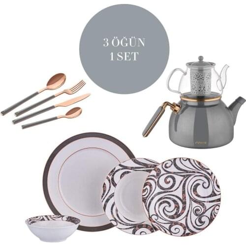 Neva 3 Meals 1 Set -Grizay N2815