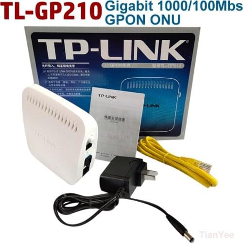 New Tplink tl-gp210 GPON GE optical ONU fiber cat broadband cat Gigabit GPON terminal Telecom mobile PON terminal non modem ONU