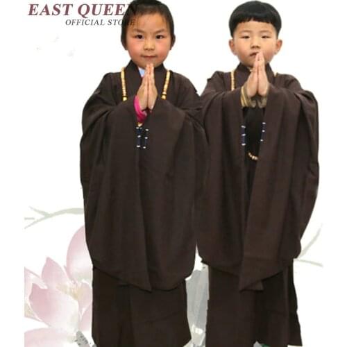 Buddhist monk robes for kids shaolin monk clothing for children shaolin monk robes child buddhist monk costume boys girls AA968