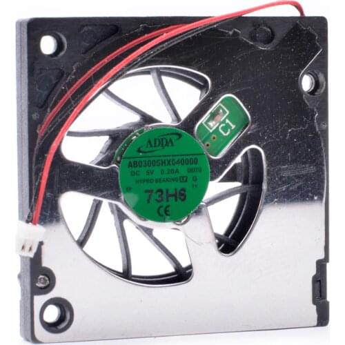 Brand new original AB03005HX040000 3cm 30x30x4mm 30mm fan 5V 0.20A ultra-thin handheld projector side blower fan