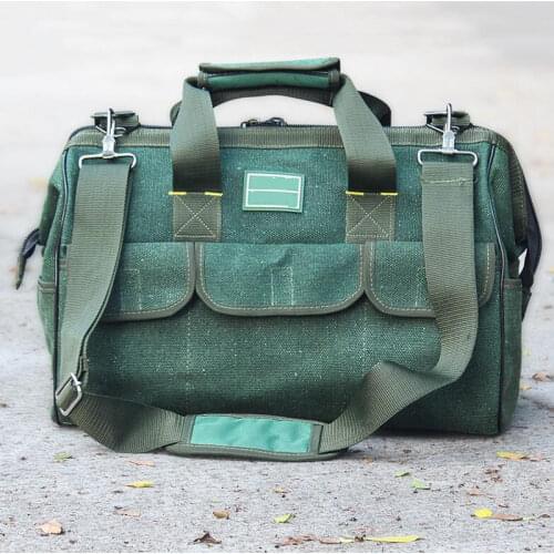 Multi-Function Tool Bag Shoulder Bag Tool Bag Waterproof Hand Tool Storage Bag Hardware Tool Bag Large Capacity Tool Storage Bag