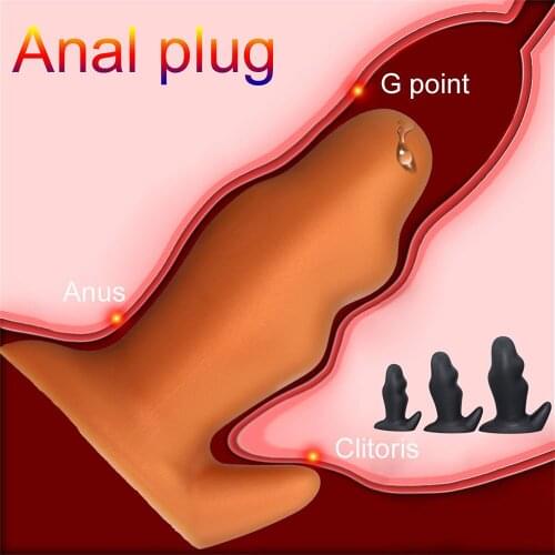 Super Huge Anal Plug Dildosex Toy For Adult Games Bdsm Toy Intimate Sextoys Dildo Big Butt Plug Anal Dilator Vaginal Balls Shop