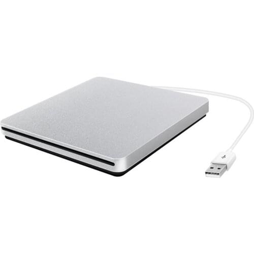USB2.0 Ultra Slim External DVD Drive Burner Optical Drive Disc Duplicator Vlight Weight Low Noise High Durability High Quality
