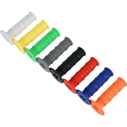 7/8" Universal Practical Motorcycle Hand Pro Rubber Grips For Dirt Bike Motocross Gel Handle Bar Honda Suzuki