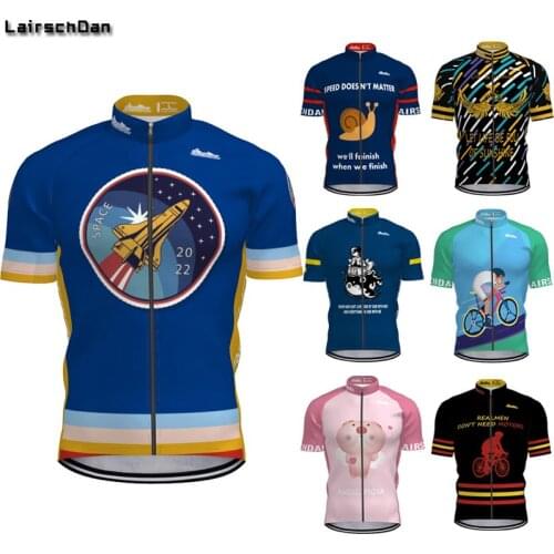 LairschDan MTB Cycling Jersey Men 2020 Pro Team Bicycle T Shirt Quick Dry Maillot Road Racing Bike Riding Wear Top Ropa CIclismo