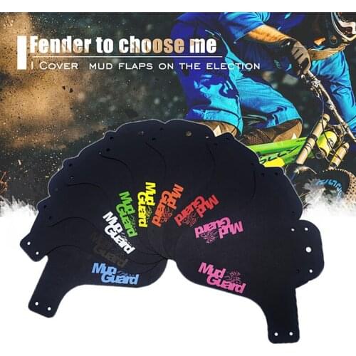 Bicycle Fenders Colorful Front/Rear Tire Wheel Fenders Carbon Fiber Mudguard MTB Mountain Bike Road Cycling Fix Gear Accessories
