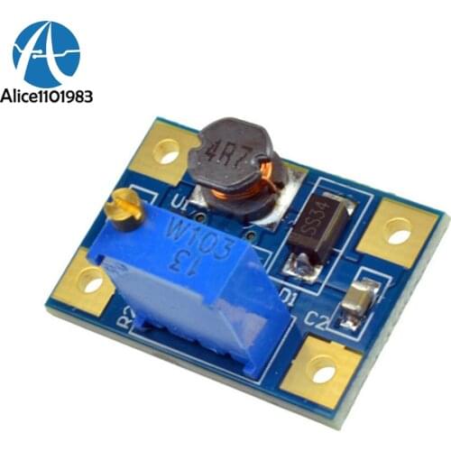 High Quality DC-DC SX1308 2A Converter Step UP Adjustable Power Module Booster Boost Board Short Circuit Protection