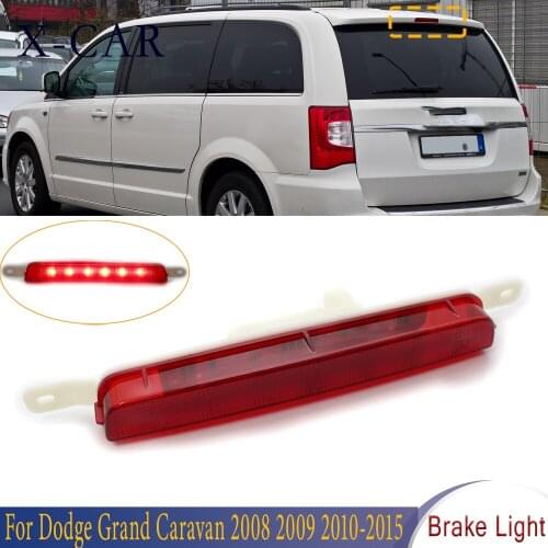 X-CAR 1 Pcs Third Brake Light High Mount Stop Brake Lamp For Dodge Grand Caravan 2008 2009 2010 2011 2012 2013 2014 2015