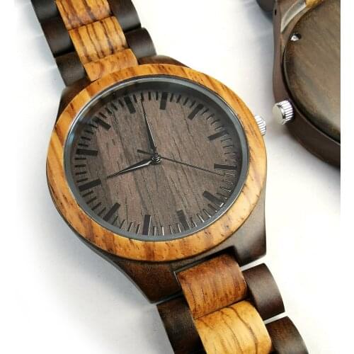 Y1500 Luxury Wood Watch Stylish Wooden Quartz Watches Personality Creative Design MESSAGE Engraved Birthday Anniversary Gifts
