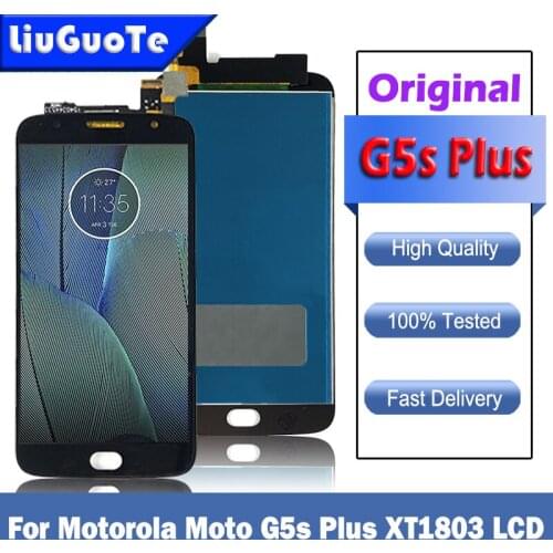 5.5" Original LCD For Motorola Moto G5S Plus XT1802 XT1803 LCD Display Touch Screen Digitizer Replacement For Moto G5S Plus LCD