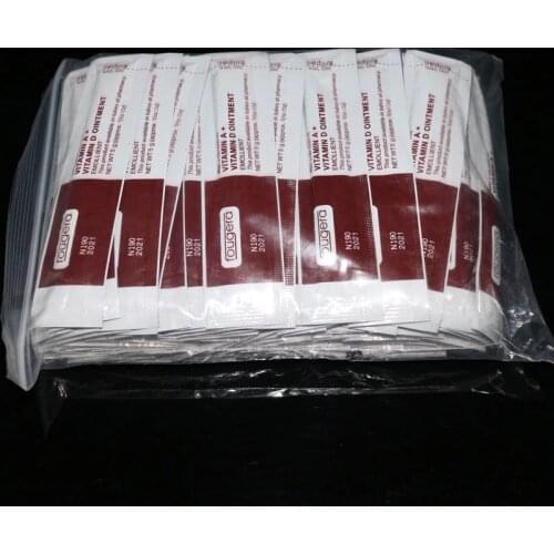 10PCS Vitamin A&D Ointment After Cream for Tattoos Care Skin Repair VA VD Vitamin Body Art Healing Skin Permanent Makeup Tools