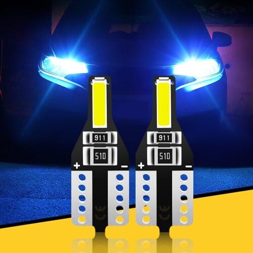 2Pcs T10 W5W LED Bulbs Car Signal Lamp Interior Lights for huyndai solaris creta ix25 getz i30 hb20 tucson ix35 elantra X25