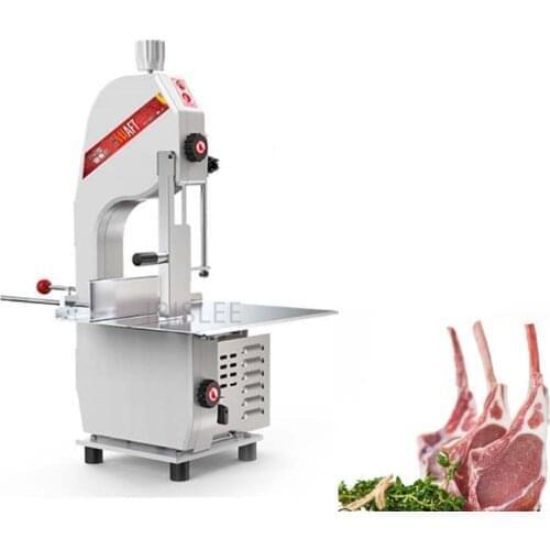 2020 new electric bone saw, frozen beef dicing machine, frozen seafood dicing machine 304 stainless steel table