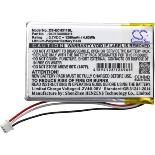 Cameron Sino 1250mAh battery for ELCA EVO MAGO-EVO MITO-VETTA VETTA 0401BA000311 Crane Remote Control Battery