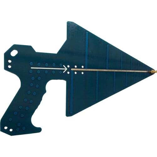 HLZS-Log Periodic Antenna 0.6-10GHz Direction Finding Antenna Spectrum Analyzer Signal Analysis Positioning EMC Antenna