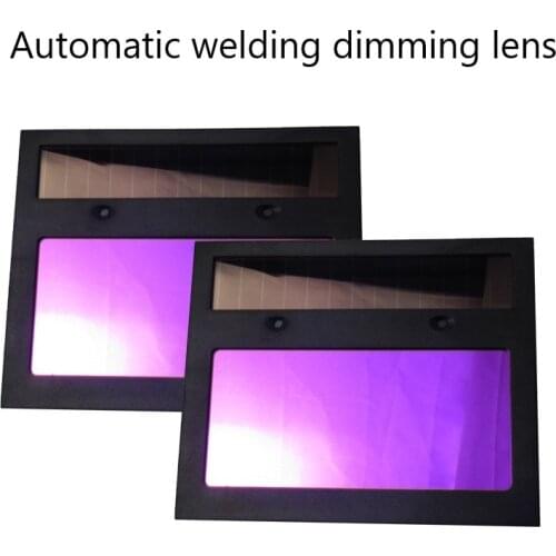 Automatic Photoelectric Welding Mask Lens Helmet Shield Solar Welding Auto Varnishing Mask Replacement Automatic Dimming Mascara