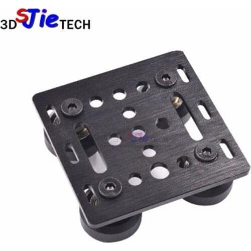 Black/clear Openbuilds V-Slot Gantry Plate/set 20mm black sand blasting for 3D Printer part