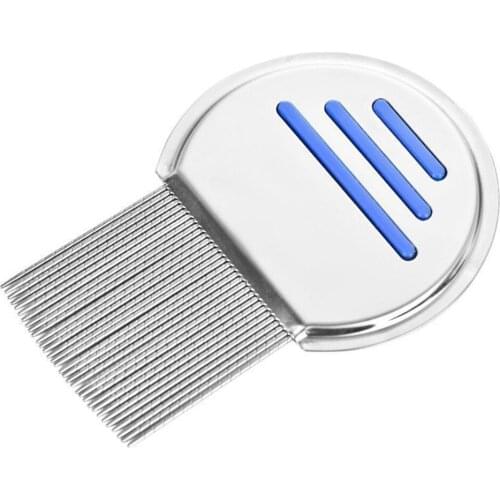 Stainless Steel Kids Hair Lice Removing Comb Headlice Brush Super Density Teeth Nits Kicking Comb Styling Tools
