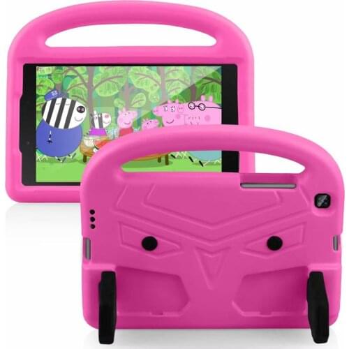 Kids Cute Wings EVA Birds Shockproof Shell Tablet Case for Samsung Galaxy Tab A 8.0" 2019 SM-T290 SM-T295 Stand Cover Funda+pen