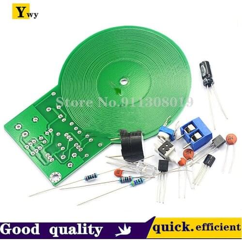 JS-60 DIY Kit Metal Detector Kit Electronic Kit DC 3V-5V 60mm Non-contact Sensor Board Module DIY Electronic Part Metal Detector