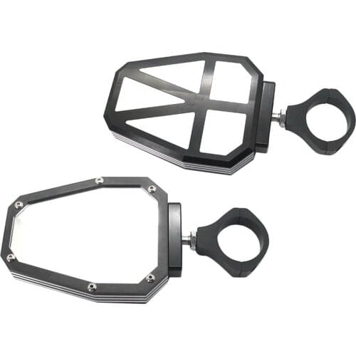 Motorcycle Rearview Mirror Set of Outside View Mirrors Handlebar Mount Rear View Mirrors for ATV UTV